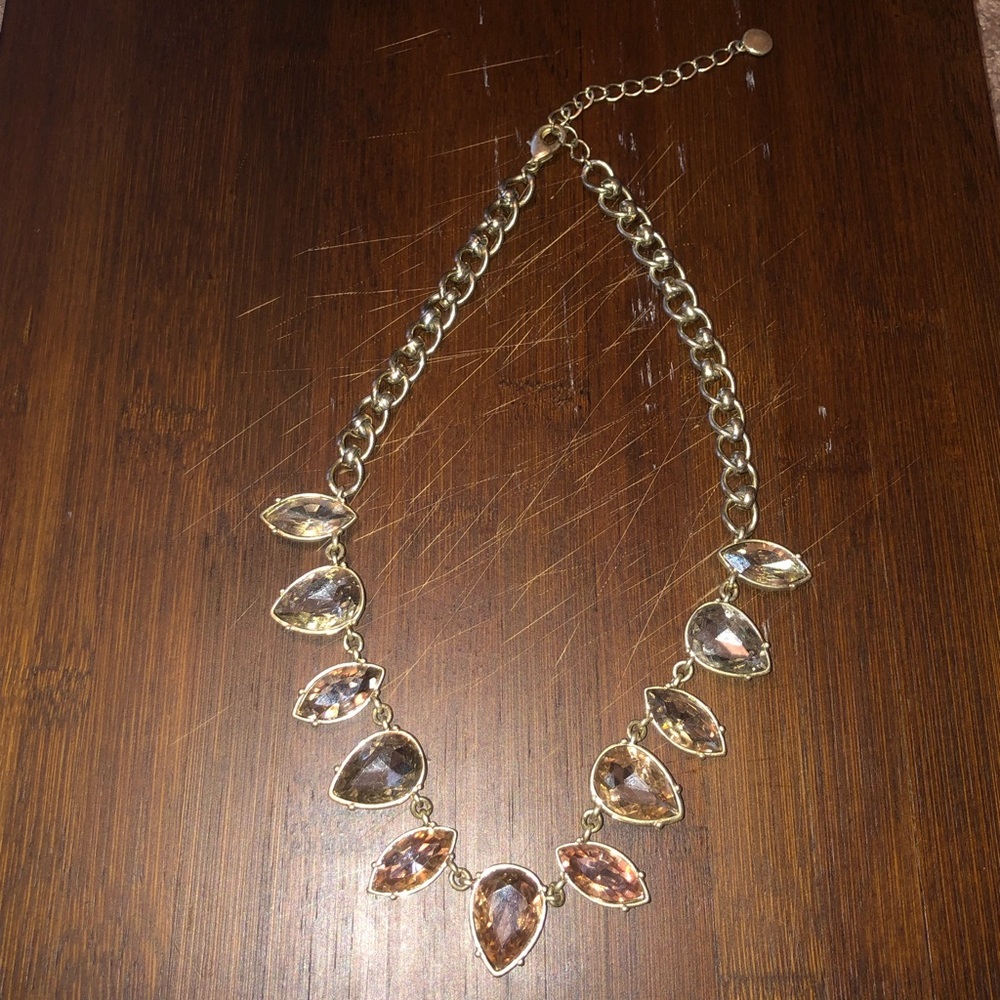 RW&Co. Pink and grey Gemstone necklace 19” - Picture 3 of 6